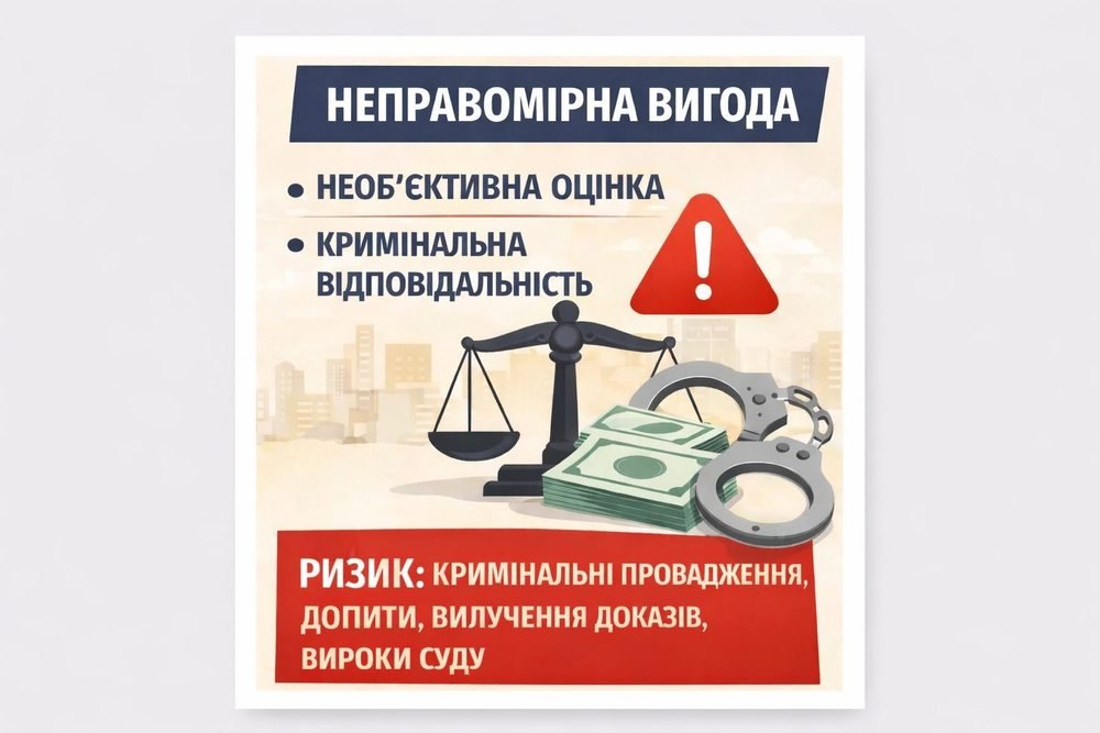 Неправомірна вигода і кримінальна відповідальність