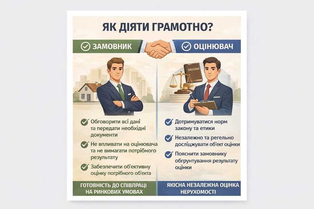 Як діяти грамотно: замовник і оцінювач